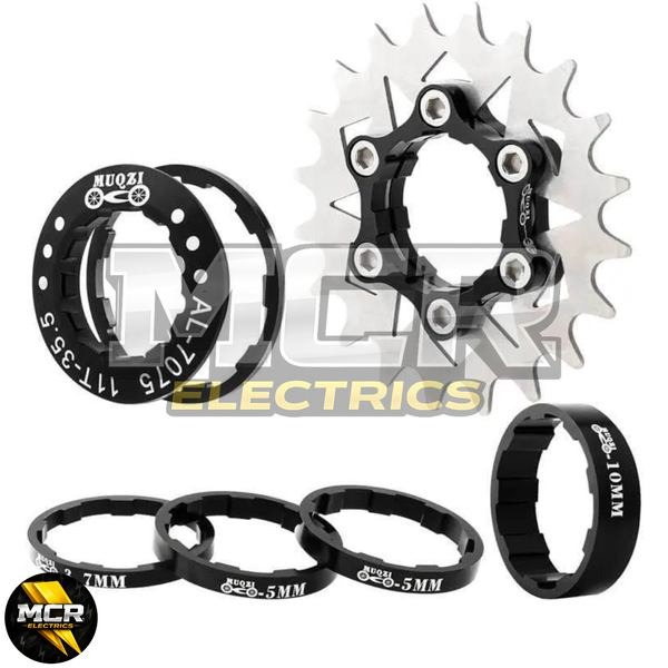 16T HG Single Speed Cassette, Suits Shimano HG Cassette Free Hub Bodys