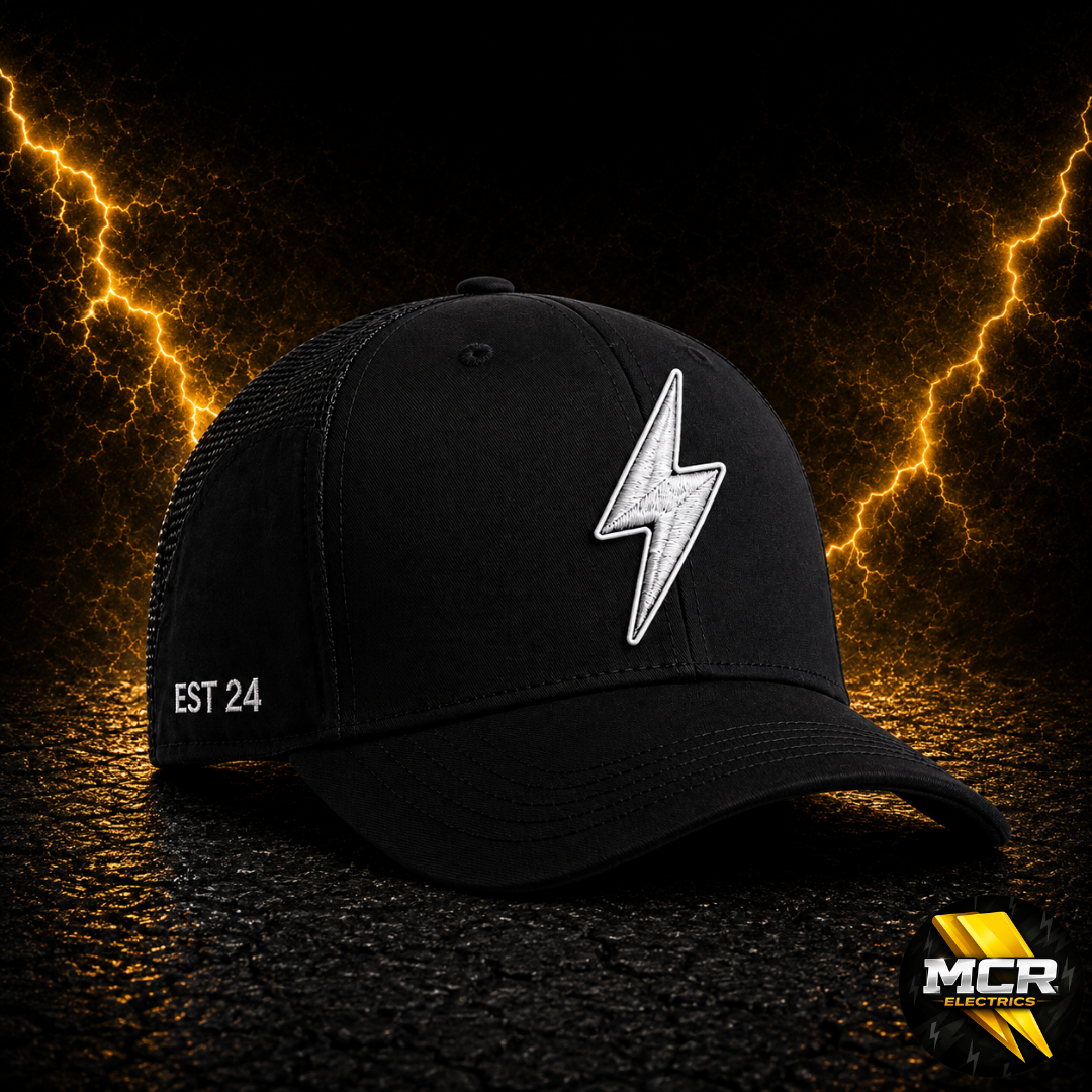 Black MCR Electric Signature Cap