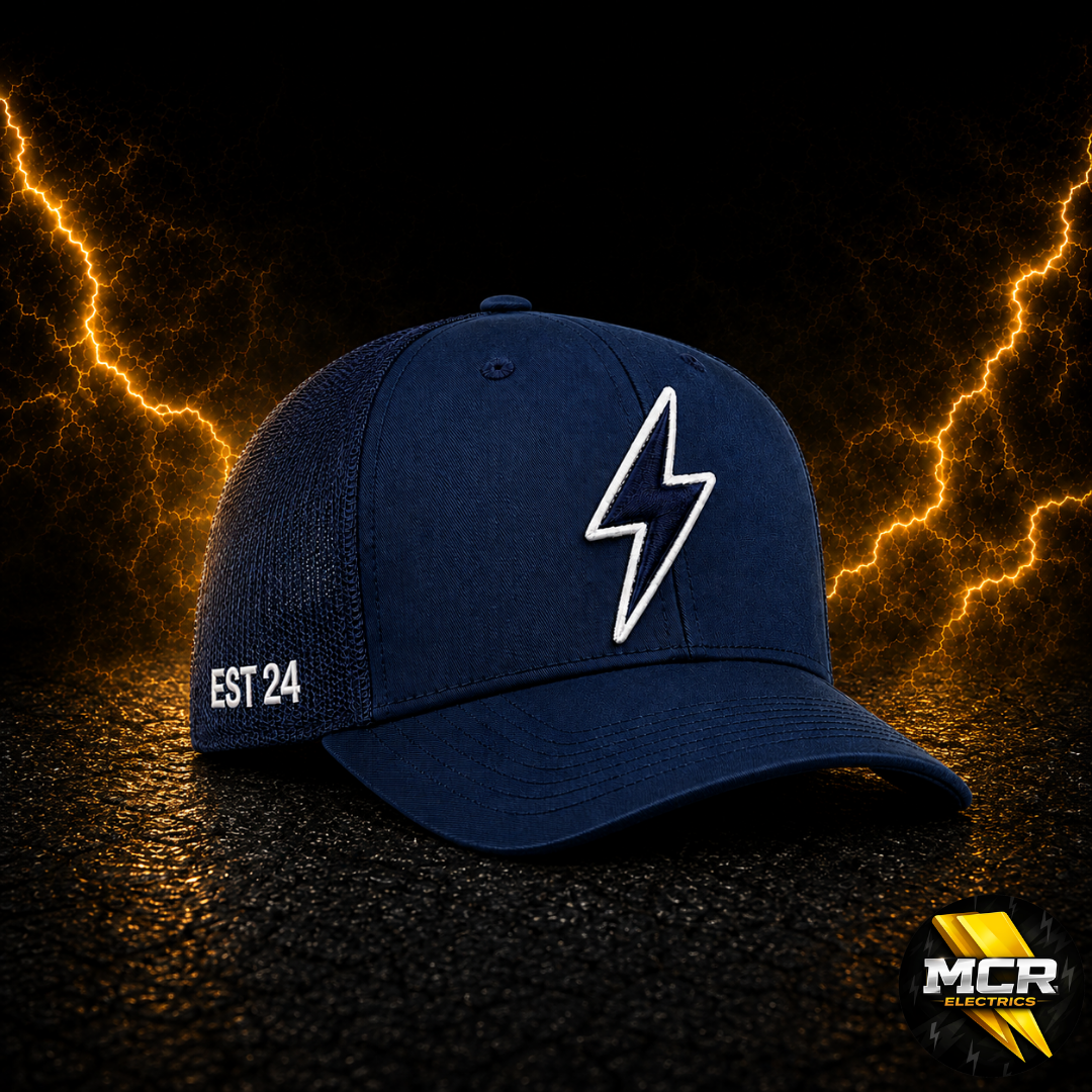 Navy Blue MCR Electric Signature Cap