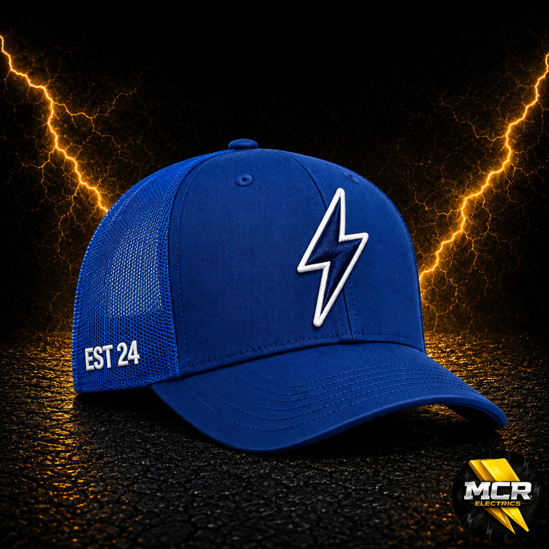 Royal Blue MCR Electric Signature Cap